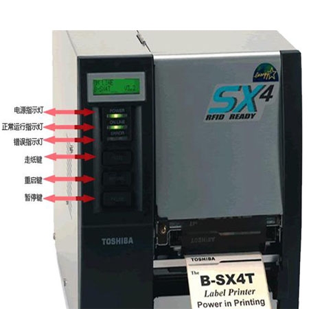 東芝B-SX4T RFID條碼打印機
